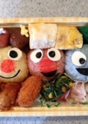 セサミなキャラ弁-レシピのメイン写真