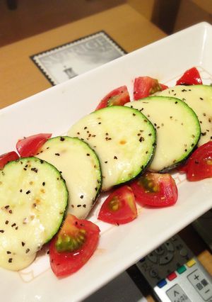 おつまみ◎ズッキーニのチーズ焼き-レシピのメイン写真