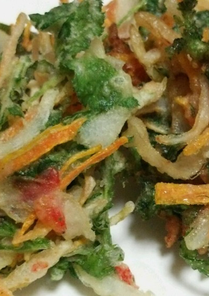いろいろ野菜と桜えびのかき揚げ-レシピのメイン写真