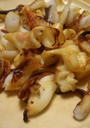 イカゲソの山椒焼き-レシピのメイン写真