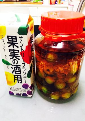 ブランデー梅酒-レシピのメイン写真