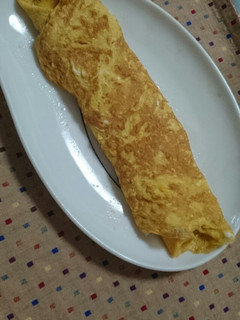 家の巨大なふわふわ卵焼き♪-レシピのメイン写真
