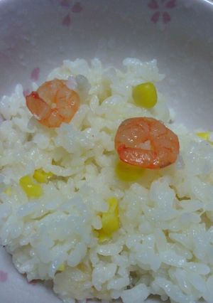 簡単レモン塩のバターエビピラフ-レシピのメイン写真