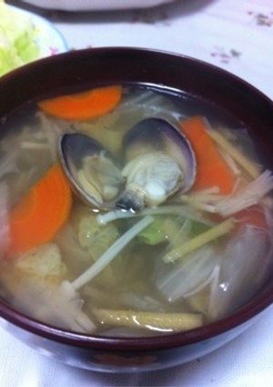 あさりの野菜スープ-レシピのメイン写真