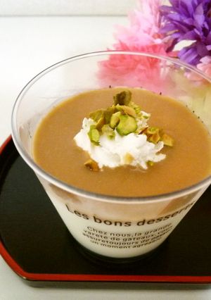 チーズプリン　塩キャラメルソース添え-レシピのメイン写真