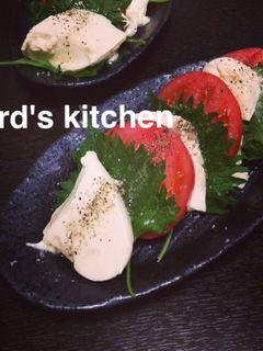 トマトと豆腐のカプレーゼ-レシピのメイン写真