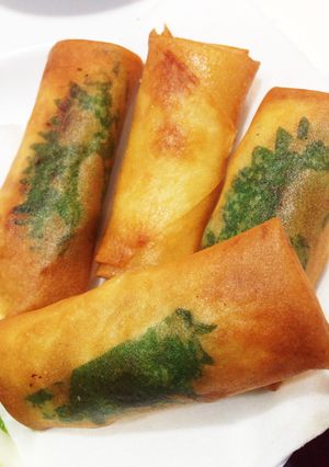 パリパリささみの春巻きカレー味-レシピのメイン写真