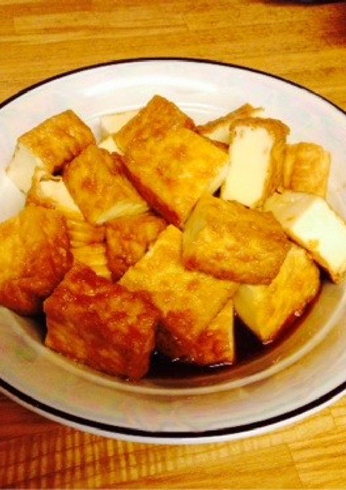 もっちり厚揚げの煮物(*^_^*)-レシピのメイン写真