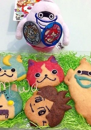 妖怪ウォッチ★キャラクッキー-レシピのメイン写真