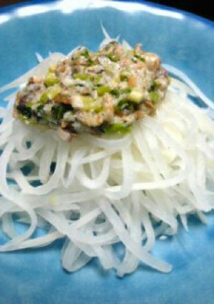 まるっと大根 パスタ風アンチョビ系-レシピのメイン写真