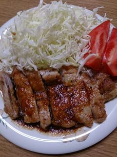 ご飯がすすむ(*^^*)ポークソテー-レシピのメイン写真