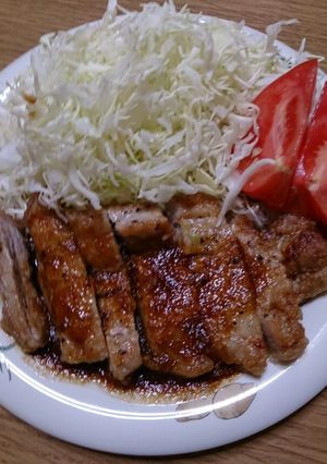 ご飯がすすむ(*^^*)ポークソテー-レシピのメイン写真