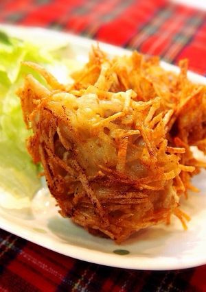 サクサクポテトの変わりヒレカツ✿-レシピのメイン写真