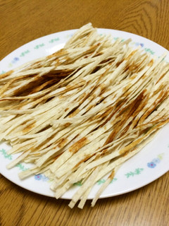 簡単おつまみ♪パリパリ焼きかま-レシピのメイン写真