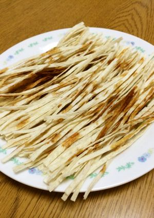 簡単おつまみ♪パリパリ焼きかま-レシピのメイン写真