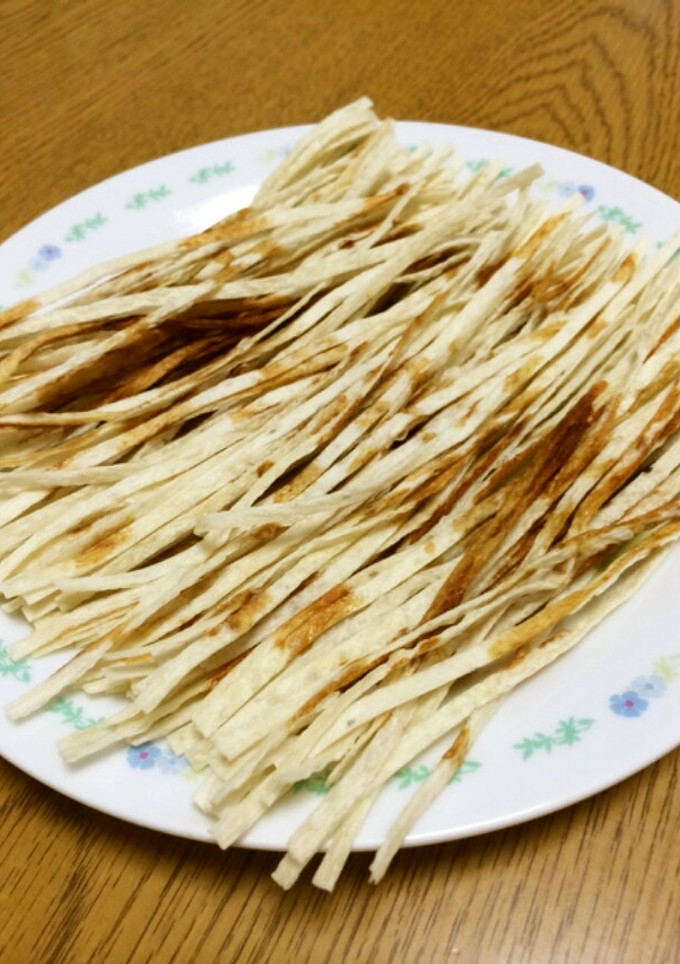 簡単おつまみ♪パリパリ焼きかま-レシピのメイン写真