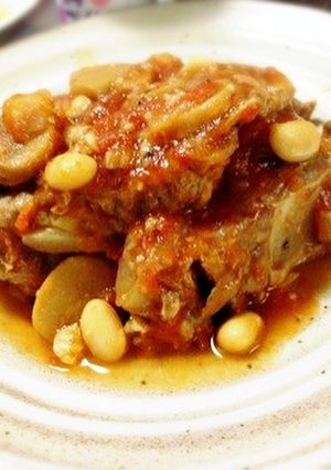スペインバルの味♡豚のトマト煮込み-レシピのメイン写真
