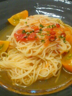 シンプル☆トマトの冷製パスタ-レシピのメイン写真