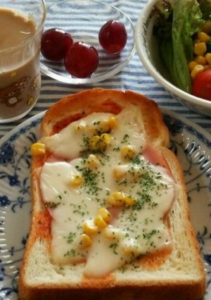 超早い☆ピザトースト-レシピのメイン写真