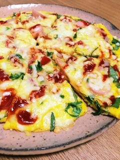 まるでピザな卵焼き-レシピのメイン写真