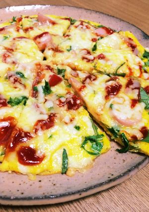 まるでピザな卵焼き-レシピのメイン写真