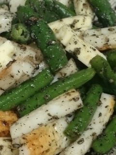 インゲンとチーズとちくわのゴマ和え-レシピのメイン写真