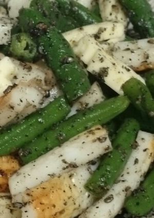 インゲンとチーズとちくわのゴマ和え-レシピのメイン写真