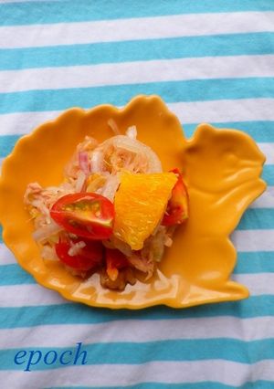 ツナとオレンジの夏サラダ-レシピのメイン写真