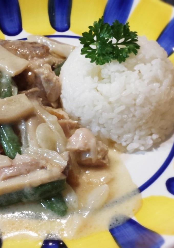チキンときのこの中華風クリーム煮-レシピのメイン写真