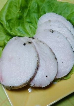 鶏ムネ肉のハム-レシピのメイン写真