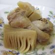 たけのこと鶏手羽元の煮物