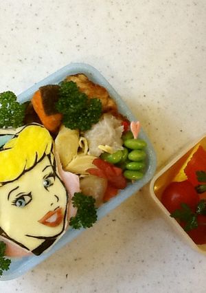 ディズニー♪シンデレラのキャラ弁❤️❤️-レシピのメイン写真