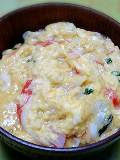 3 分で完成!簡単かに玉風丼-レシピのメイン写真