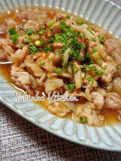 豚肉のみぞれ煮-レシピのメイン写真