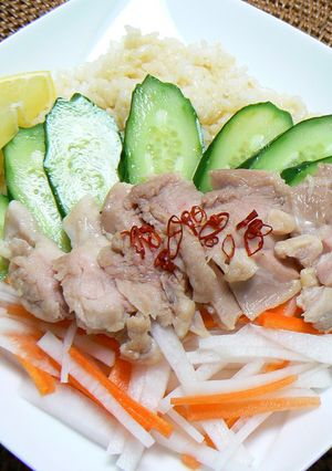 アジア風チキンライス-レシピのメイン写真