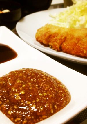 激ウマ！とんかつごま味噌ソース-レシピのメイン写真