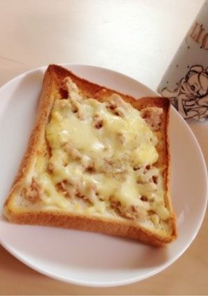 激ウマ！ツナマヨチーズトースト-レシピのメイン写真