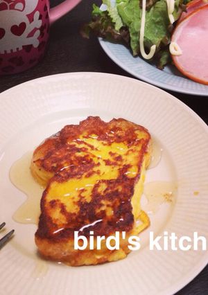 たっぷり蜂蜜の、フレンチトースト♪-レシピのメイン写真