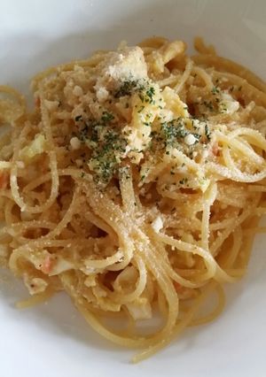 豆乳カルボナーラ-レシピのメイン写真