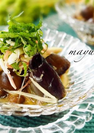 ☆茄子とキノコのおろし浸し☆-レシピのメイン写真