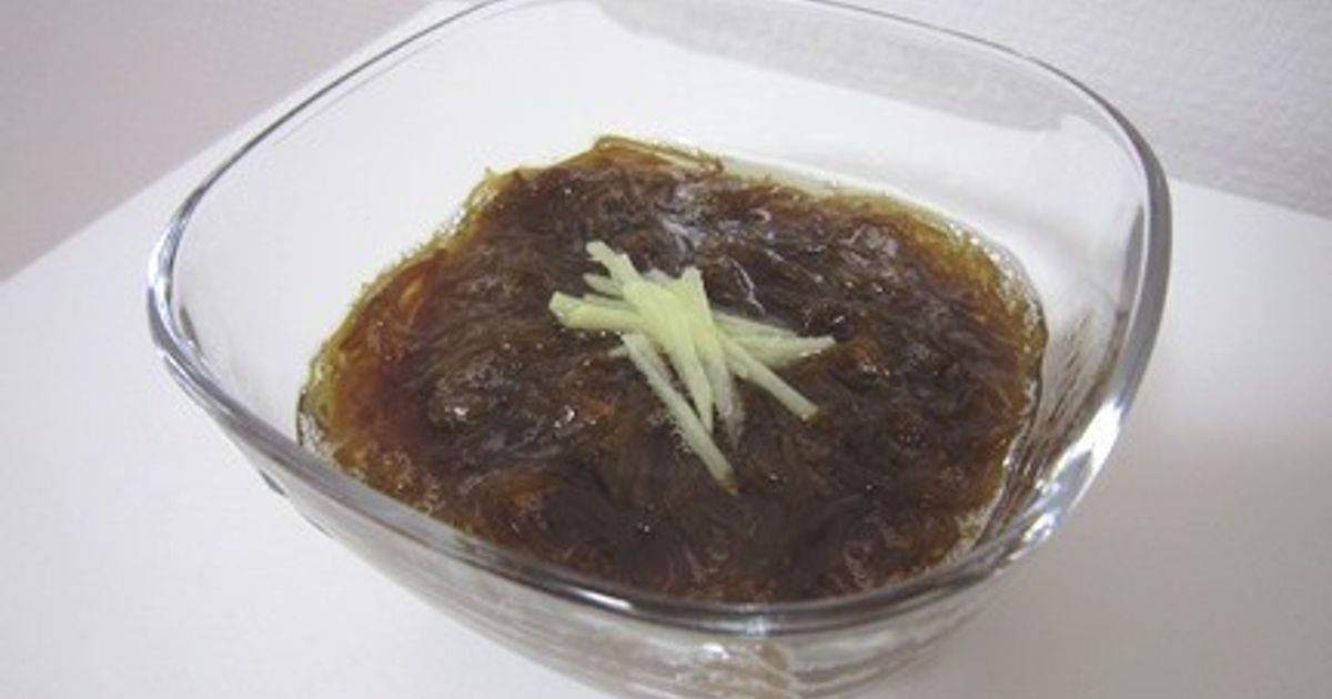 もずく酢 by 由望先生の美容レシピ 【クックパッド】 簡単おいしい