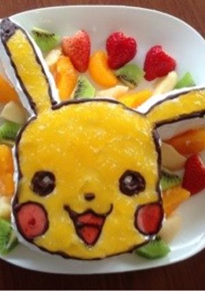 キャラケーキ☆ピカチュウ-レシピのメイン写真
