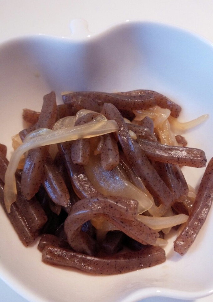 こんにゃくの炒り煮☆しょうが入り☆-レシピのメイン写真