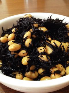 シンプルで優しい味☆ひじきと大豆の煮物-レシピのメイン写真