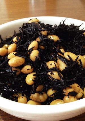 シンプルで優しい味☆ひじきと大豆の煮物-レシピのメイン写真