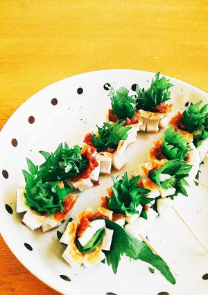 ちくわの梅しそ巻-レシピのメイン写真