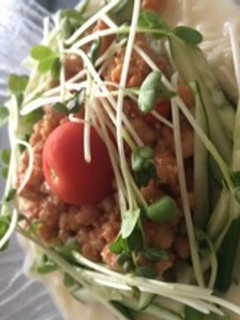 缶詰と豆乳の変わりそうめん-レシピのメイン写真