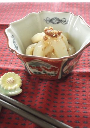 こんにゃくの梅麺つゆ漬け-レシピのメイン写真