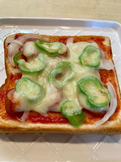 簡単♪シンプルなピザトースト-レシピのメイン写真