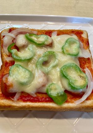 簡単♪シンプルなピザトースト-レシピのメイン写真